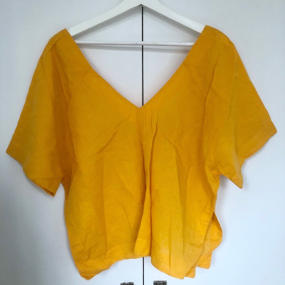 Linen summer top